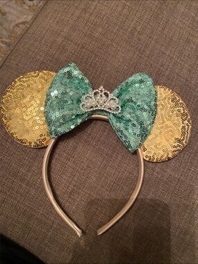 Tiana Sequin Princess Mouse Ear Headband